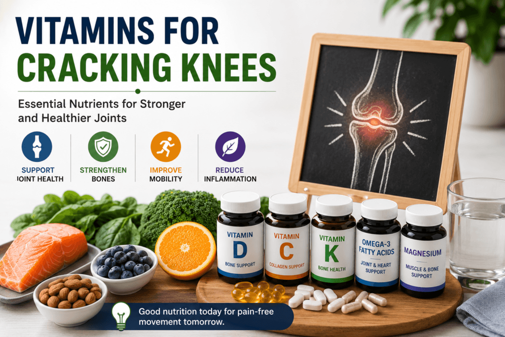 Vitamins for cracking knees