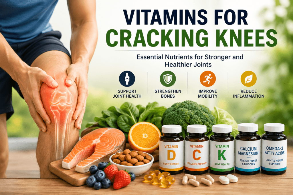 Vitamins for cracking knees