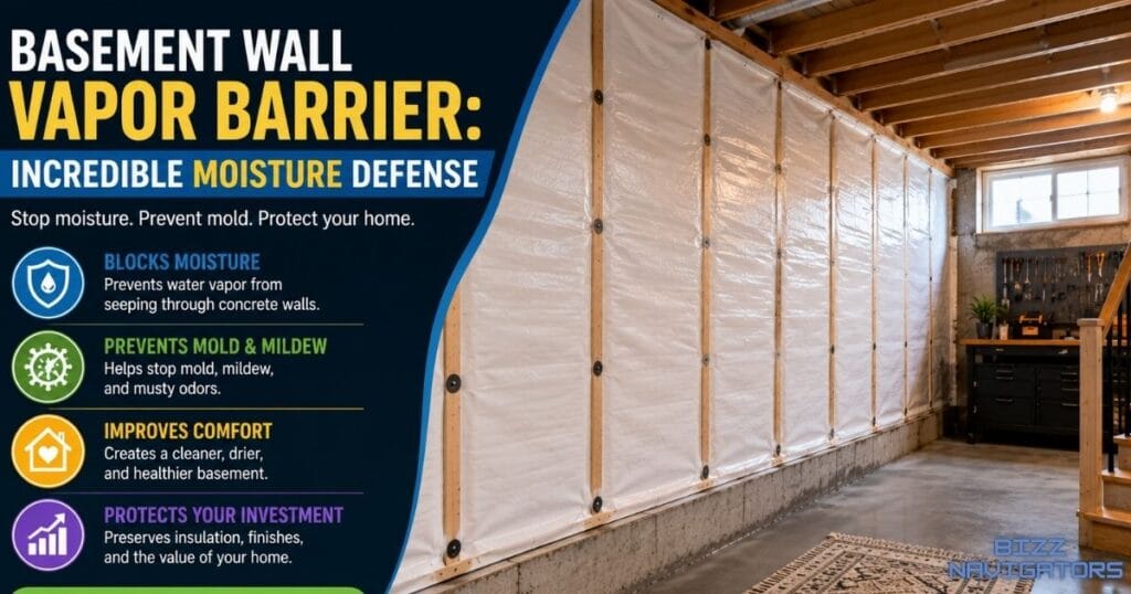 Basement Wall Vapor Barrier