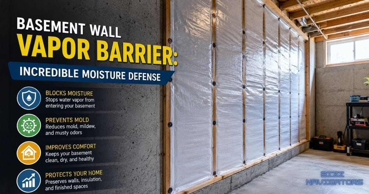 Basement Wall Vapor Barrier