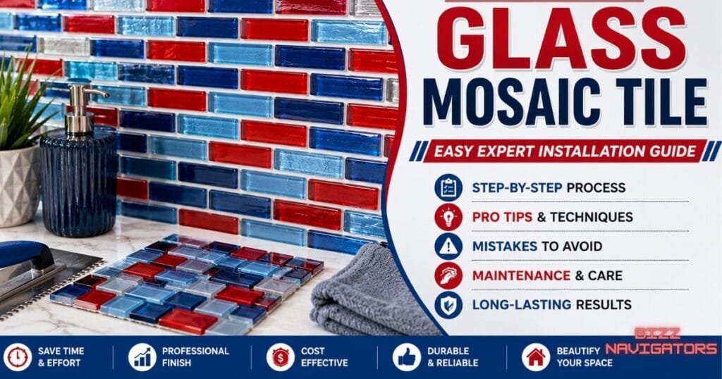 Tiling with Glass Mosaic Tile