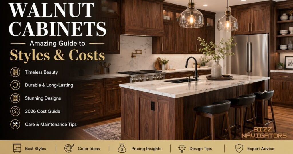 Walnut Cabinets