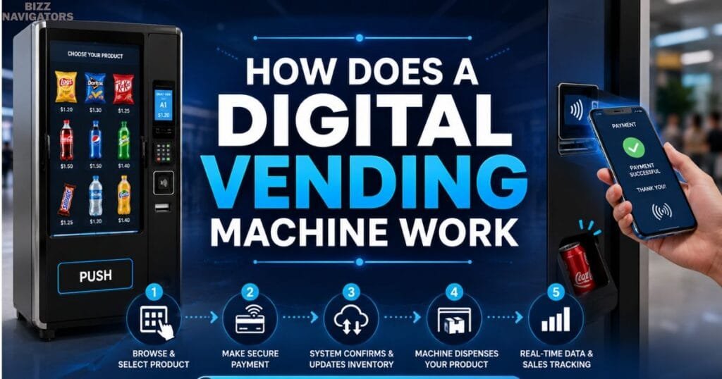 How Does a Digital Vending Machine Work?