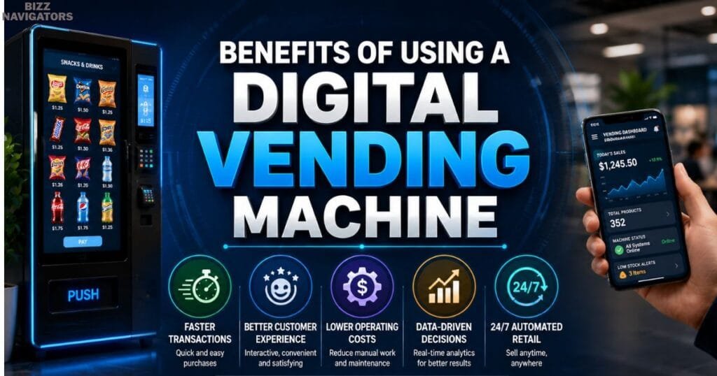 Benefits of Using a Digital Vending Machine