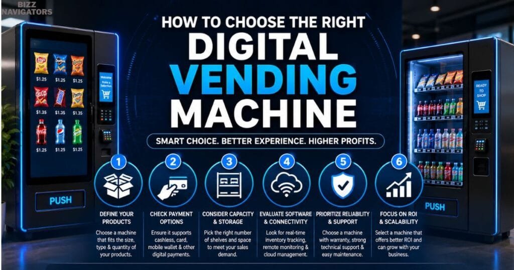 How to Choose the Right Digital Vending Machine