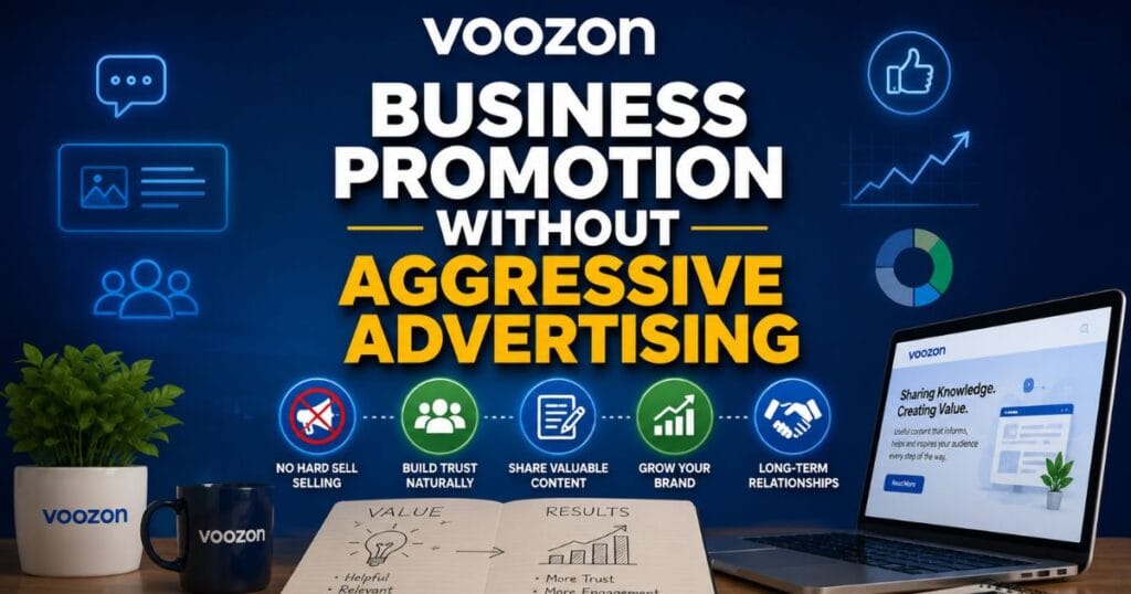 Business Promotion Without Aggressive Advertising