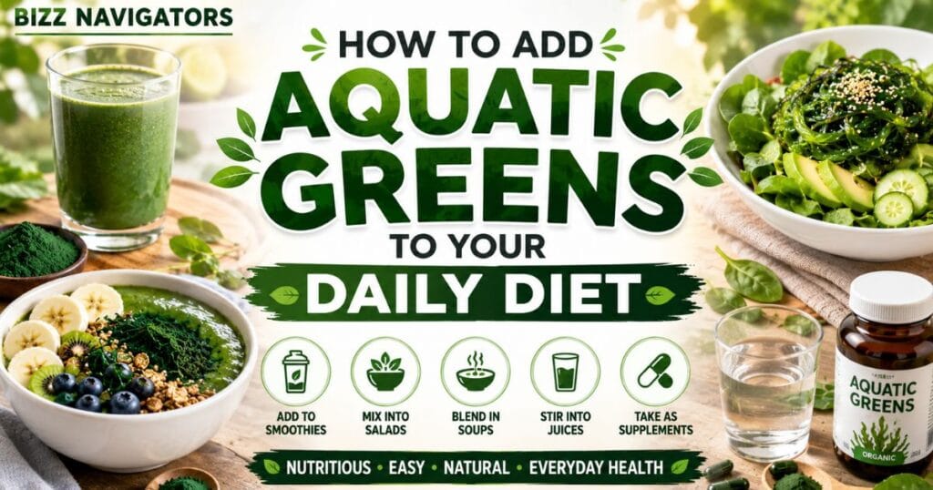 Nutritional Profile of Aquatic Greens