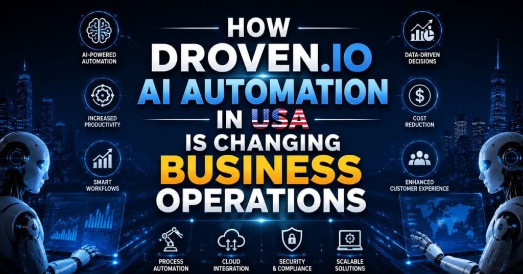 How Droven.io AI Automation in USA Is Changing Business Operations
