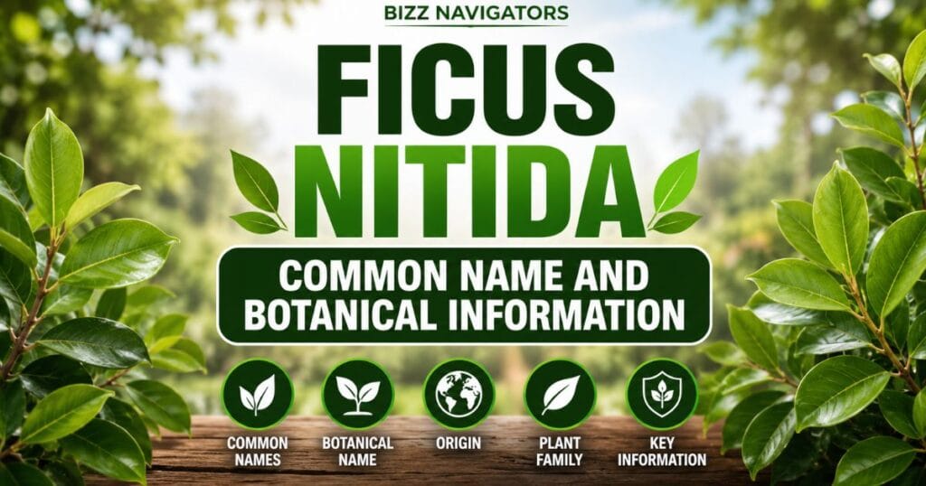 Ficus Nitida Common Name and Botanical Information