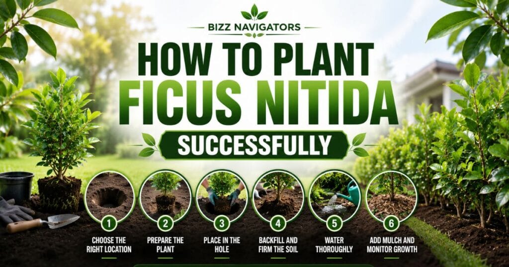 How to Plant Ficus Nitida Successfully