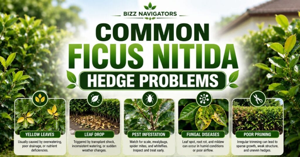 Common Ficus Nitida Hedge Problems