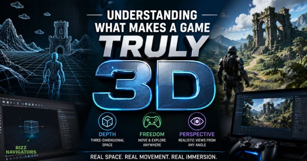 Understanding What Makes a Game Truly 3D