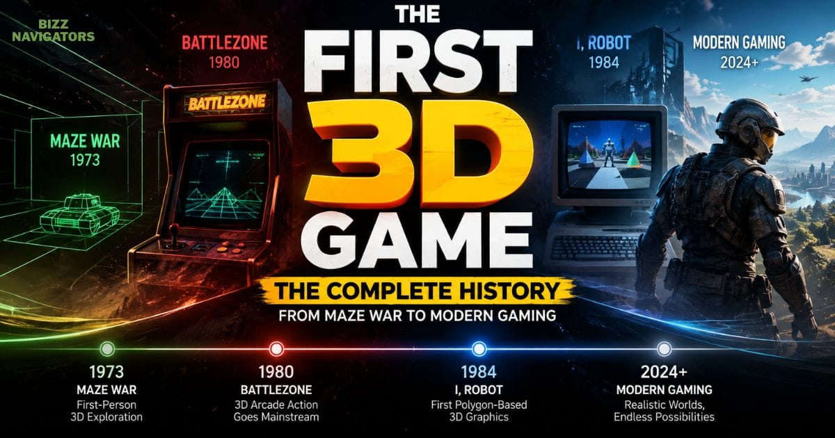 First 3D Game