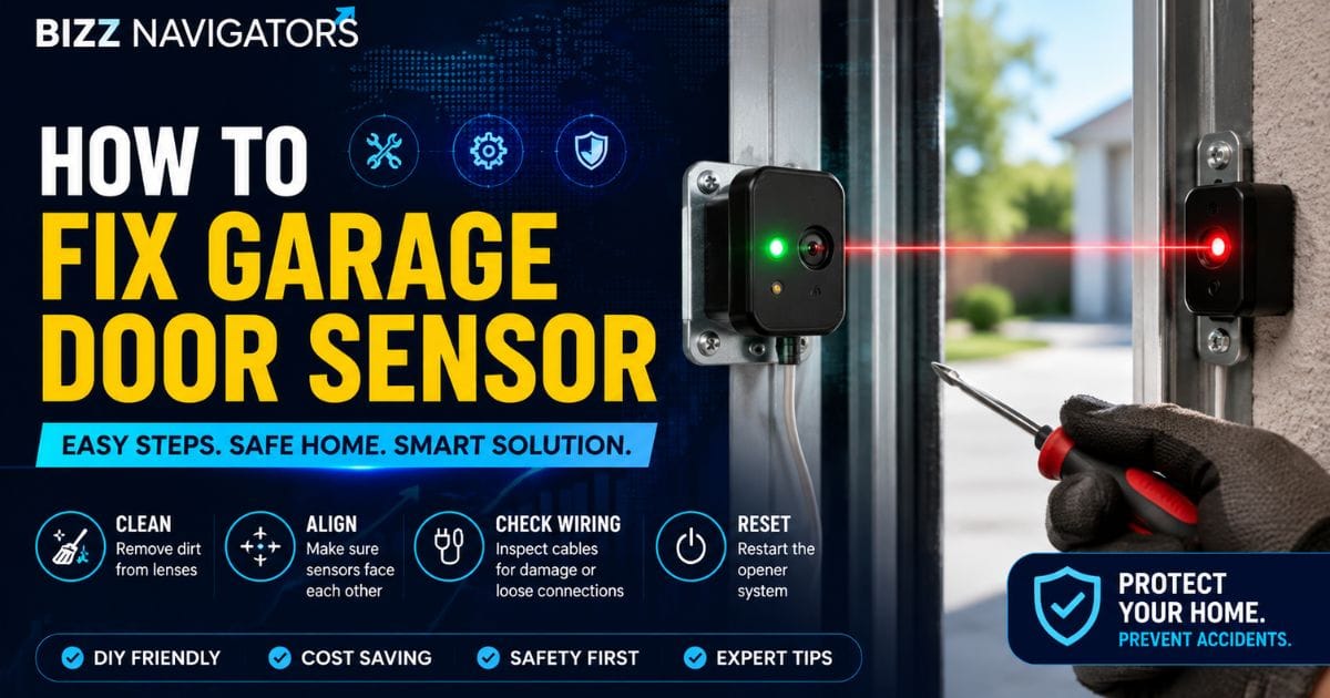How to Fix Garage Door Sensor