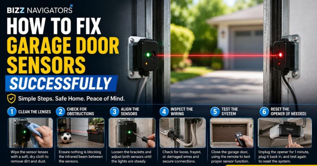 How to Fix Garage Door Sensor