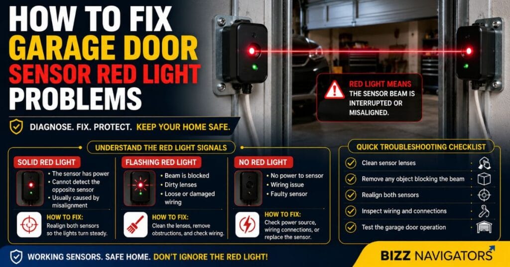 How to Fix Garage Door Sensor