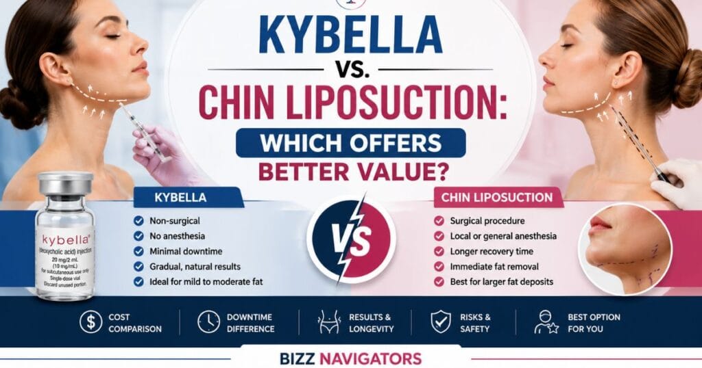 Kybella vs. Chin Liposuction: Which Offers Better Value?