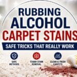 Rubbing Alcohol Carpet Stains
