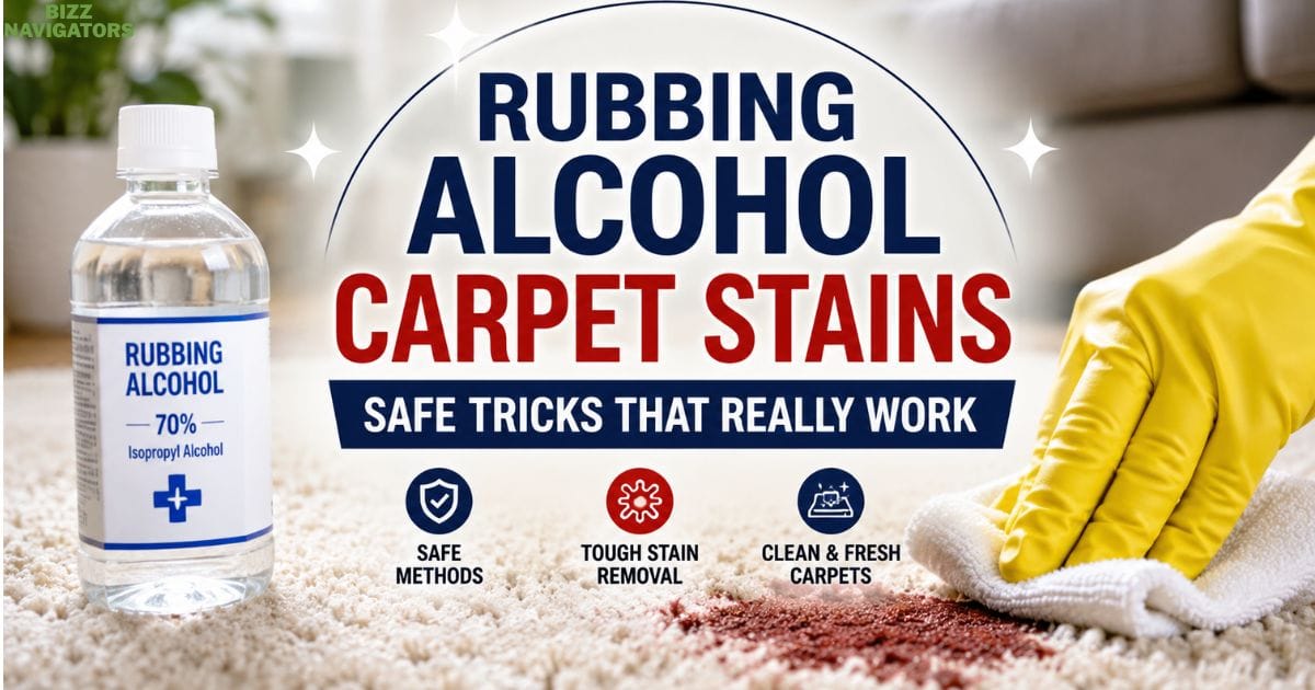 Rubbing Alcohol Carpet Stains