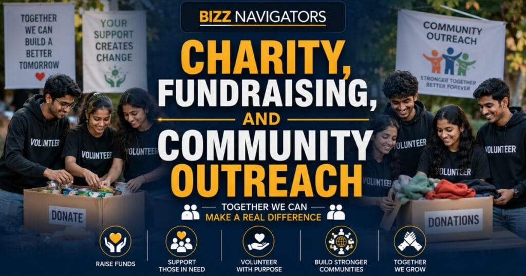 Charity, Fundraising, and Community Outreach