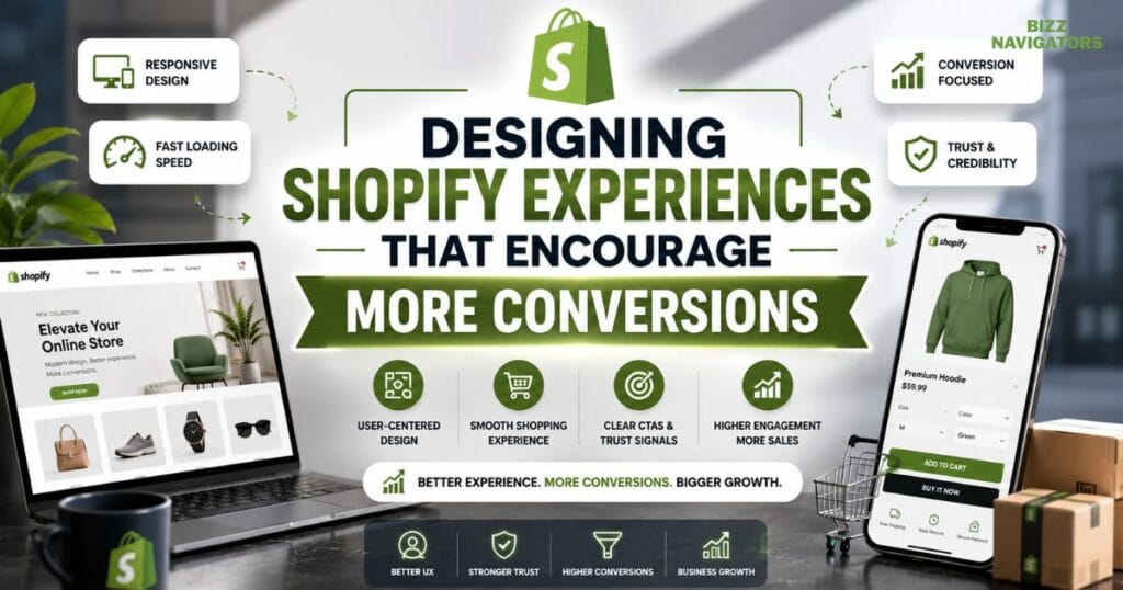Designing Shopify Experiences That Encourage More Conversions