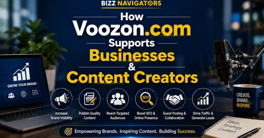 How Voozon.com Supports Businesses and Content Creators
