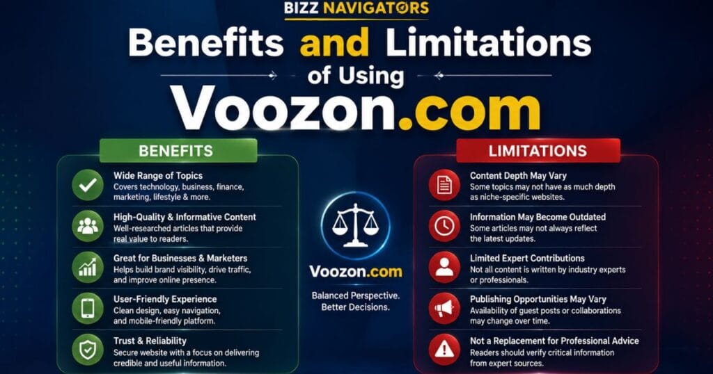 Benefits and Limitations of Using Voozon.com