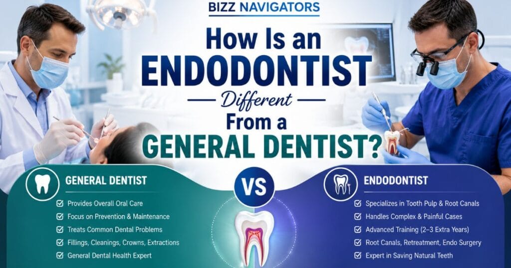 How Is an Endodontist Different From a General Dentist?