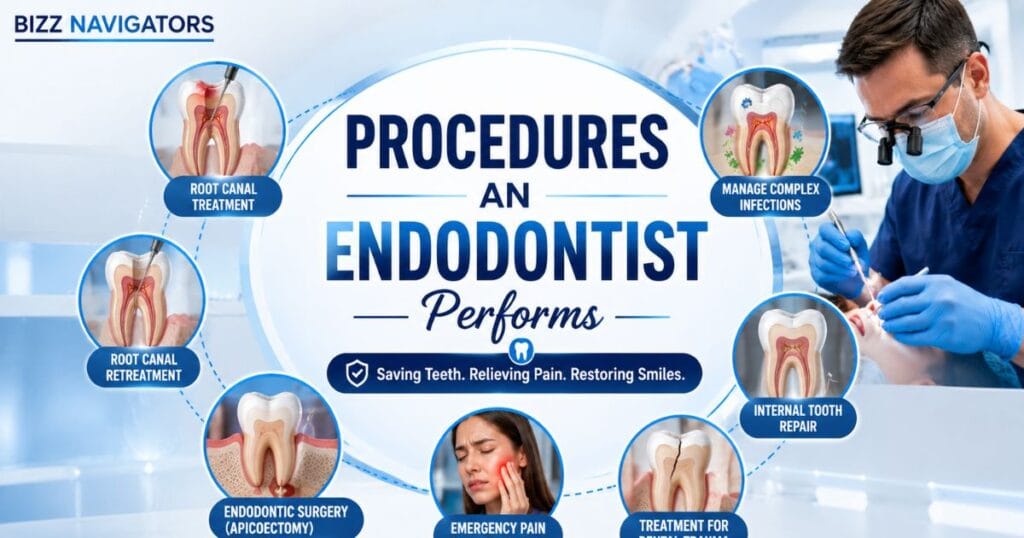 Procedures an Endodontist Performs