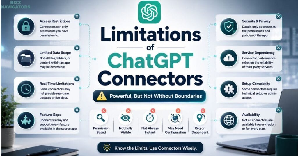Limitations of ChatGPT Connectors