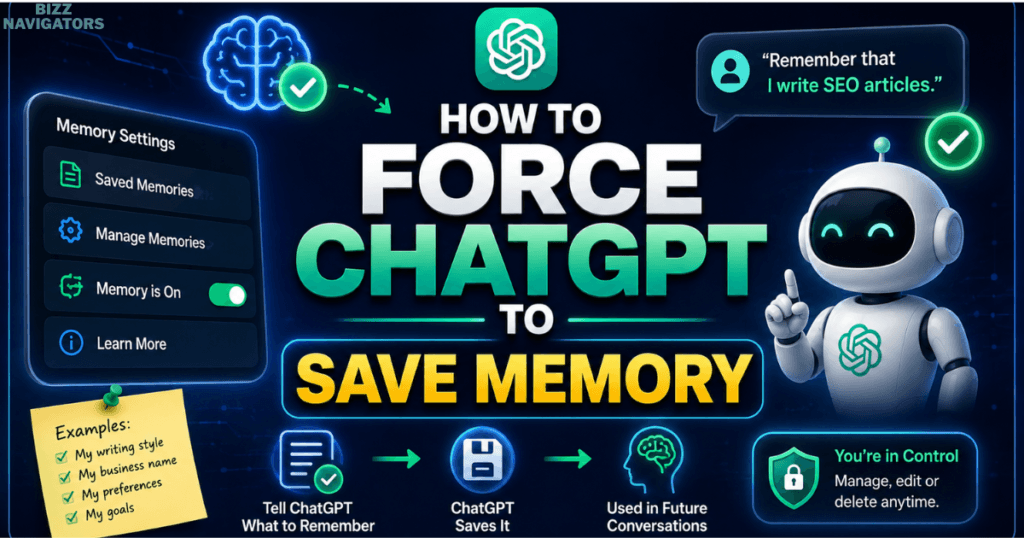 ChatGPT Memory Settings
