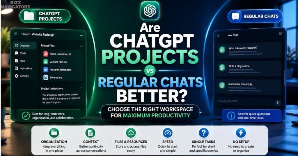 Are ChatGPT Projects Better Than Regular Chats?