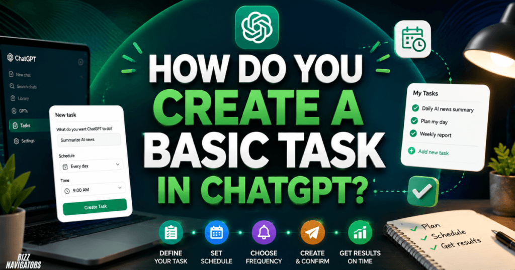 How to Create a Task in ChatGPT