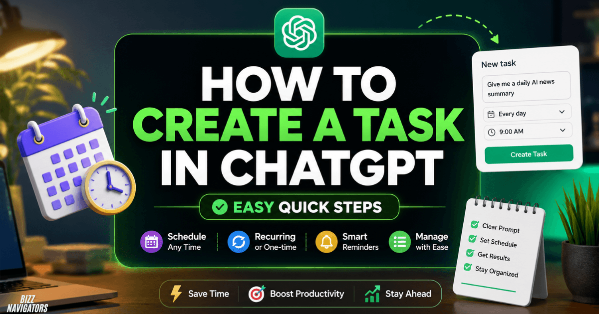 How to Create a Task in ChatGPT
