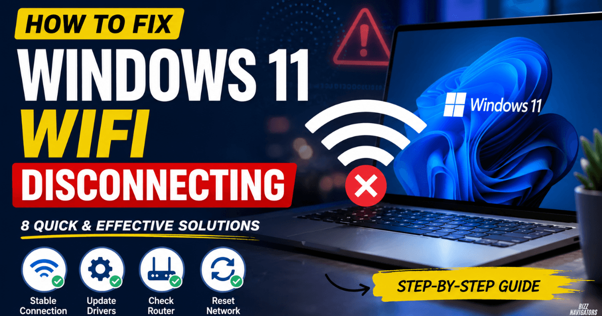 How to Fix Windows 11 WiFi Disconnecting