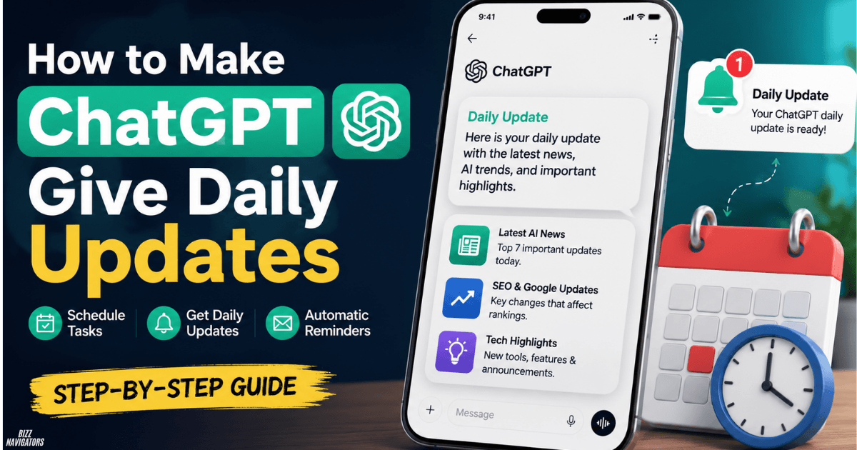 How to Make ChatGPT Give Daily Updates