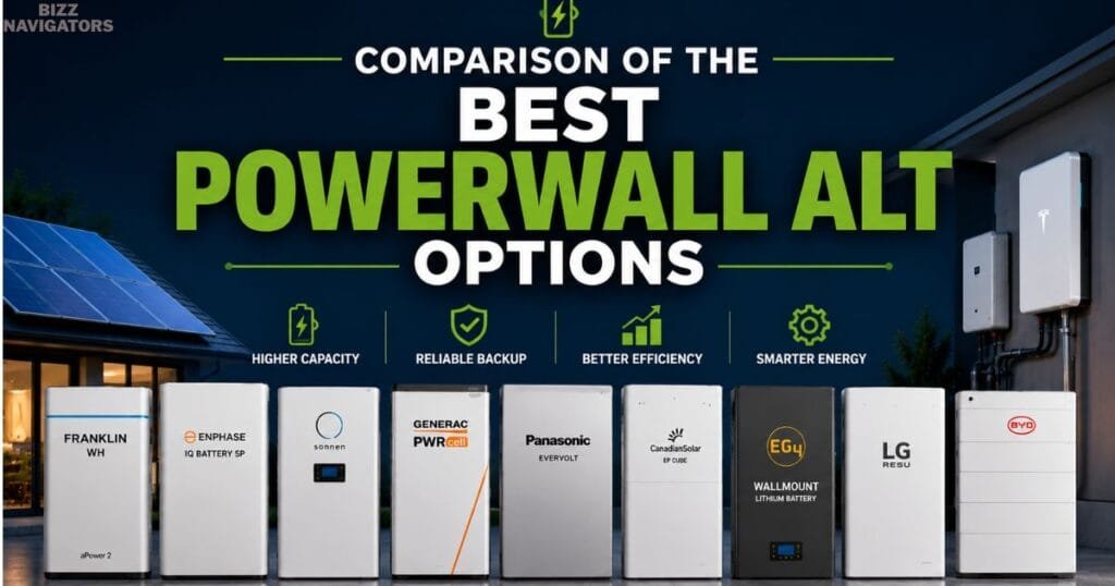 Comparison of the Best Powerwall Alt Options