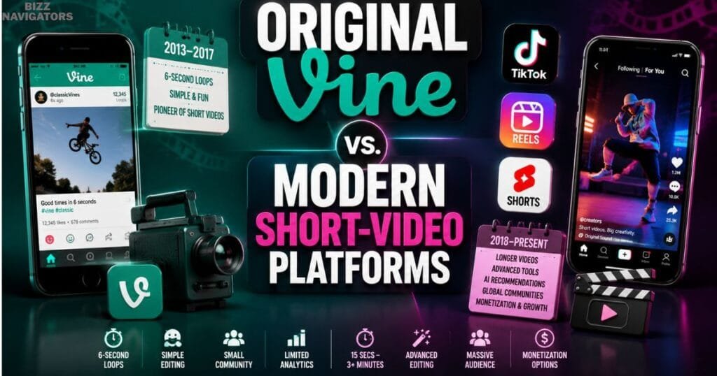 Original Vine vs. Modern Short-Video Platforms