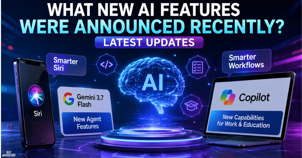 What New AI Features Were Announced Recently