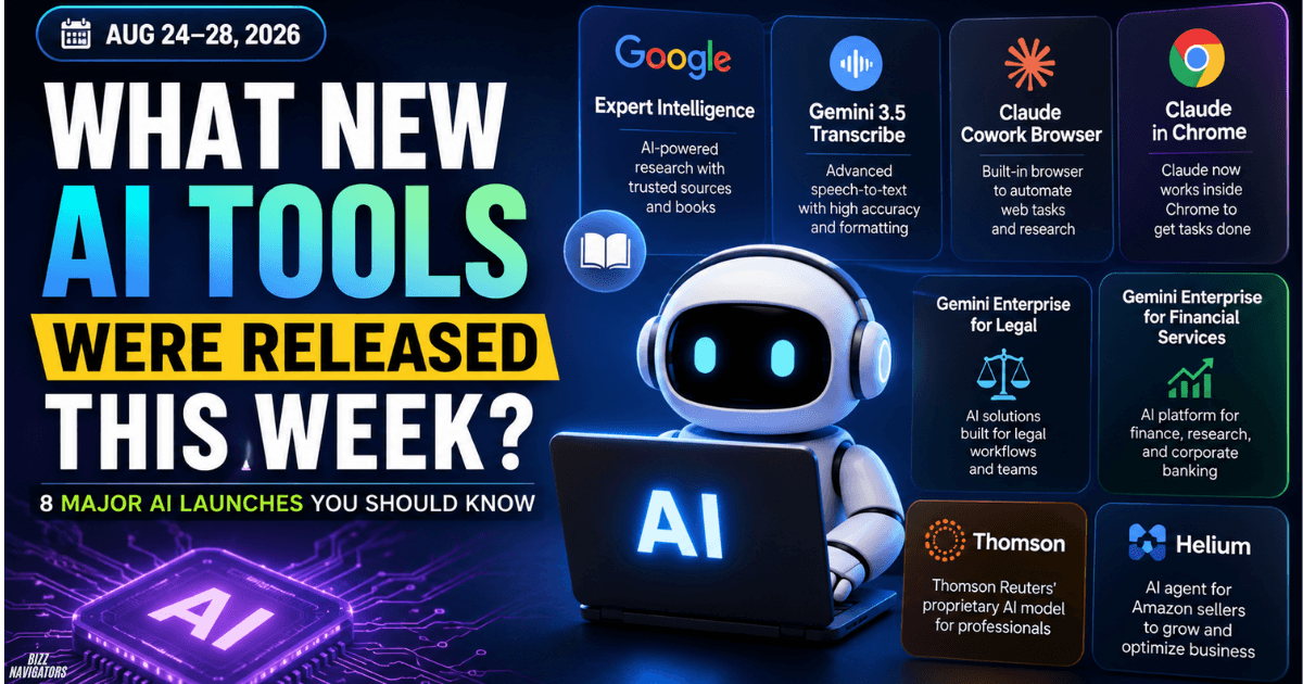 What New AI Tools Were Released This Week