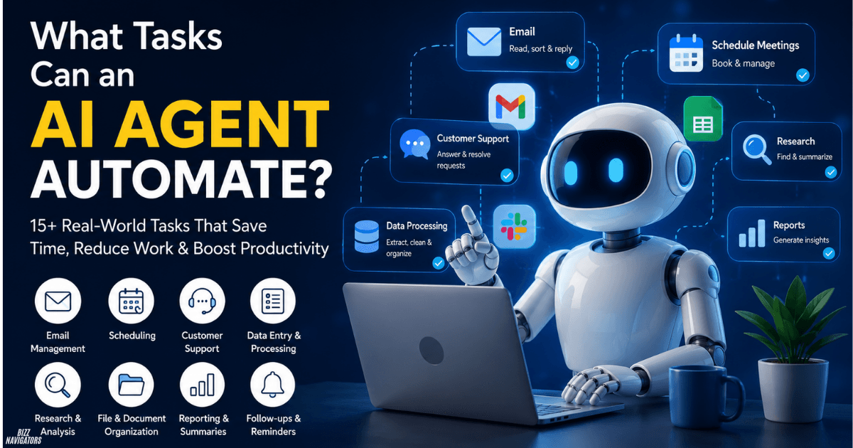 What Tasks Can an AI Agent Automate