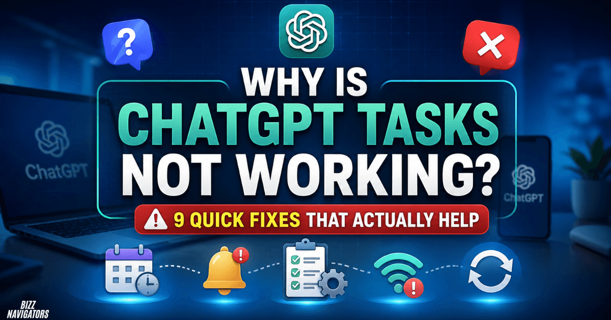 Why Is ChatGPT Tasks Not Working