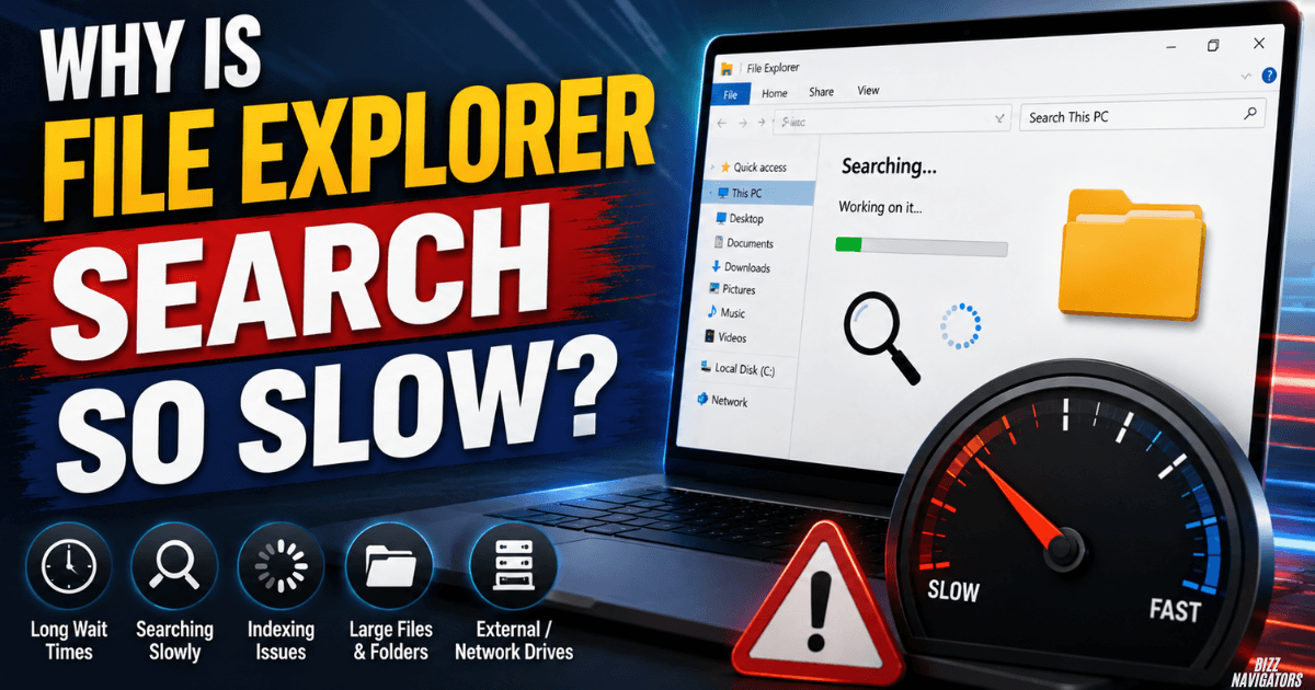 Why Is File Explorer Search So Slow