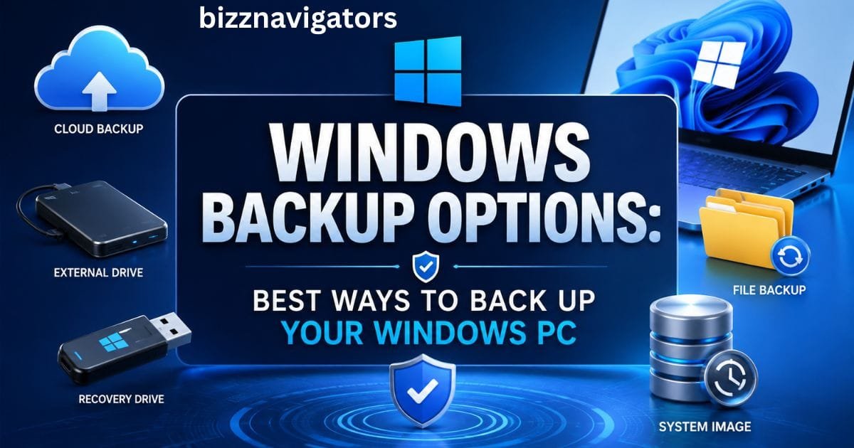 Windows Backup Options