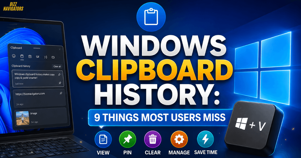 Windows Clipboard History
