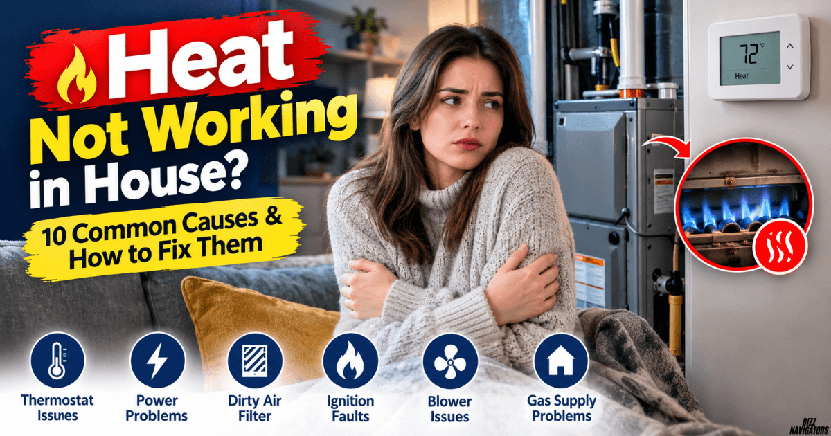 Heat Not Working in House