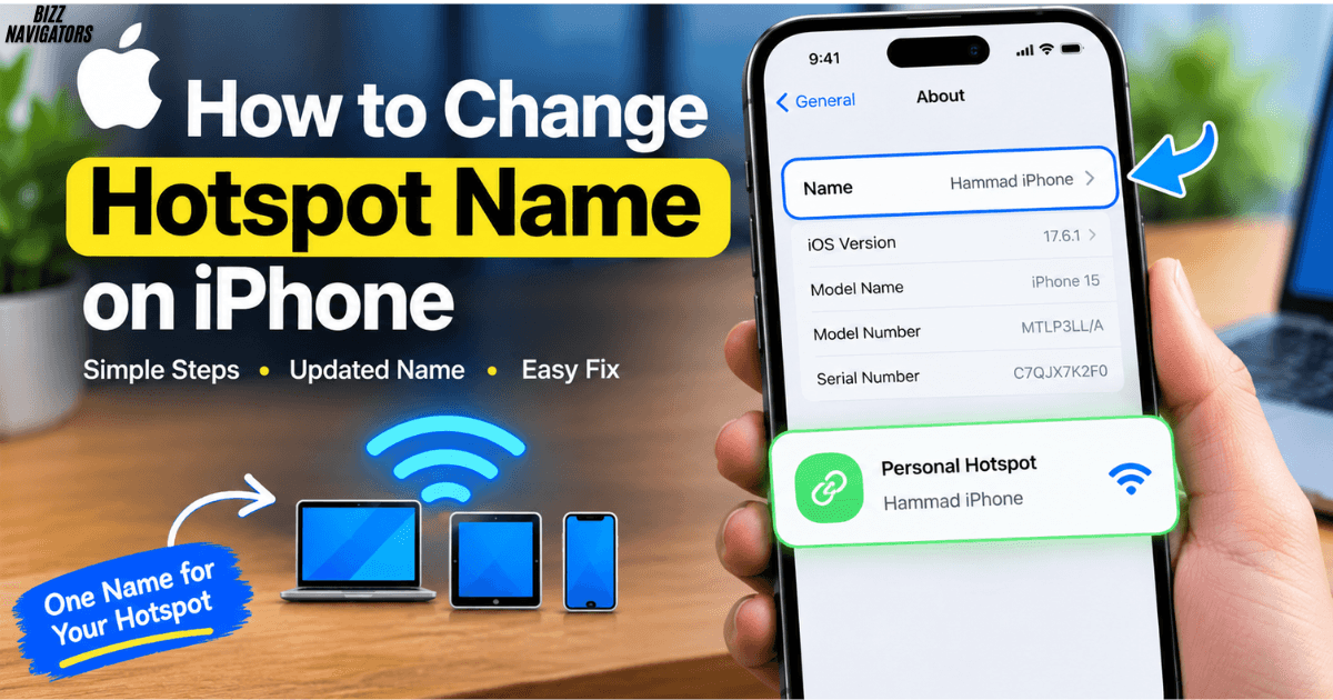 How to Change Hotspot Name on iPhone