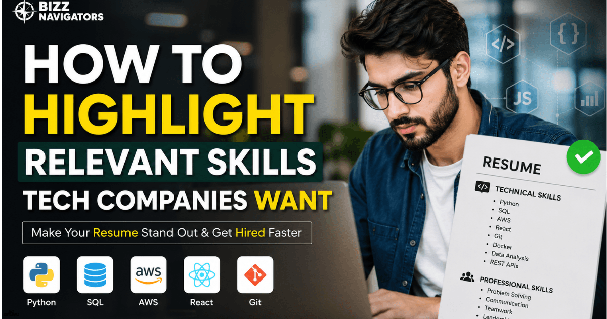 How to Highlight Relevant Skills Tech Companies Want
