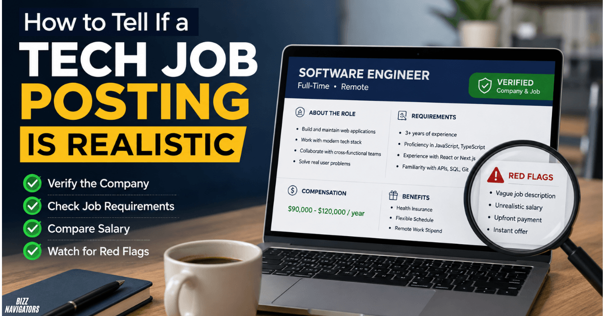 How to Tell If a Tech Job Posting Is Realistic
