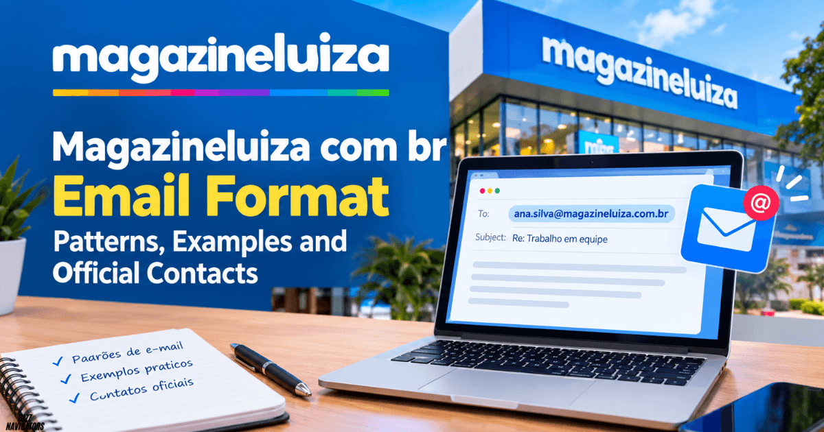 Magazineluiza com br Email Format